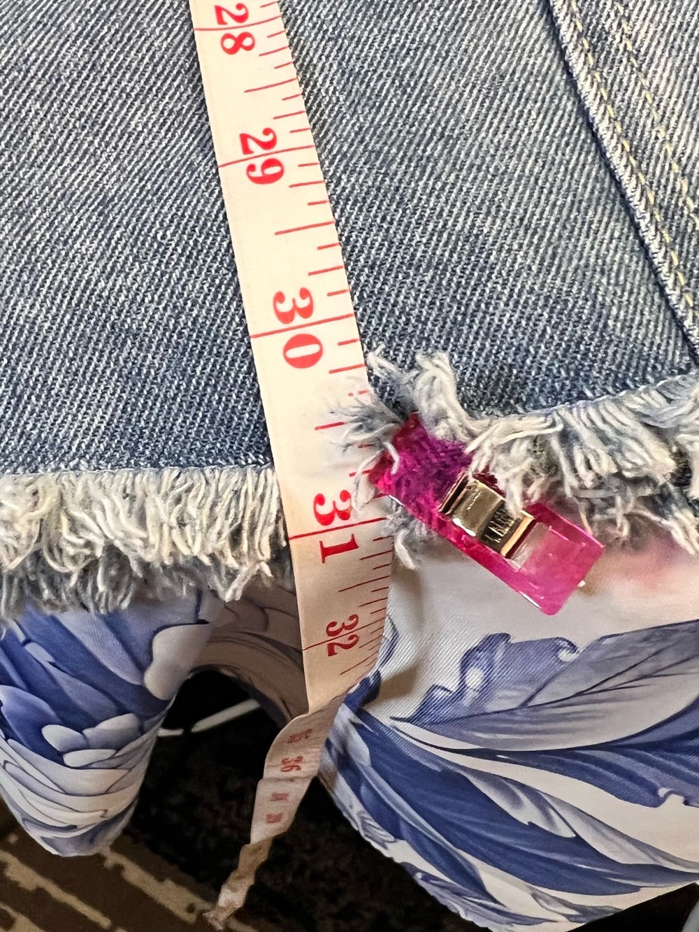 True Religion Medium Blue Denim Button-Front Mini Dress - Picture 15 of 16